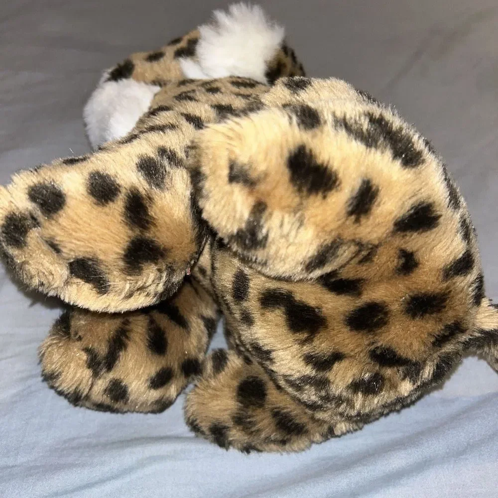 Dan Dee CHUBBY LEOPARD‎ CUB Spotted Cat STUFFED PLUSH ANIMAL SOFT TOY Cute P1